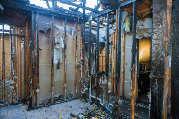 Professional Fire Board Up technician working in Ottsville, PA